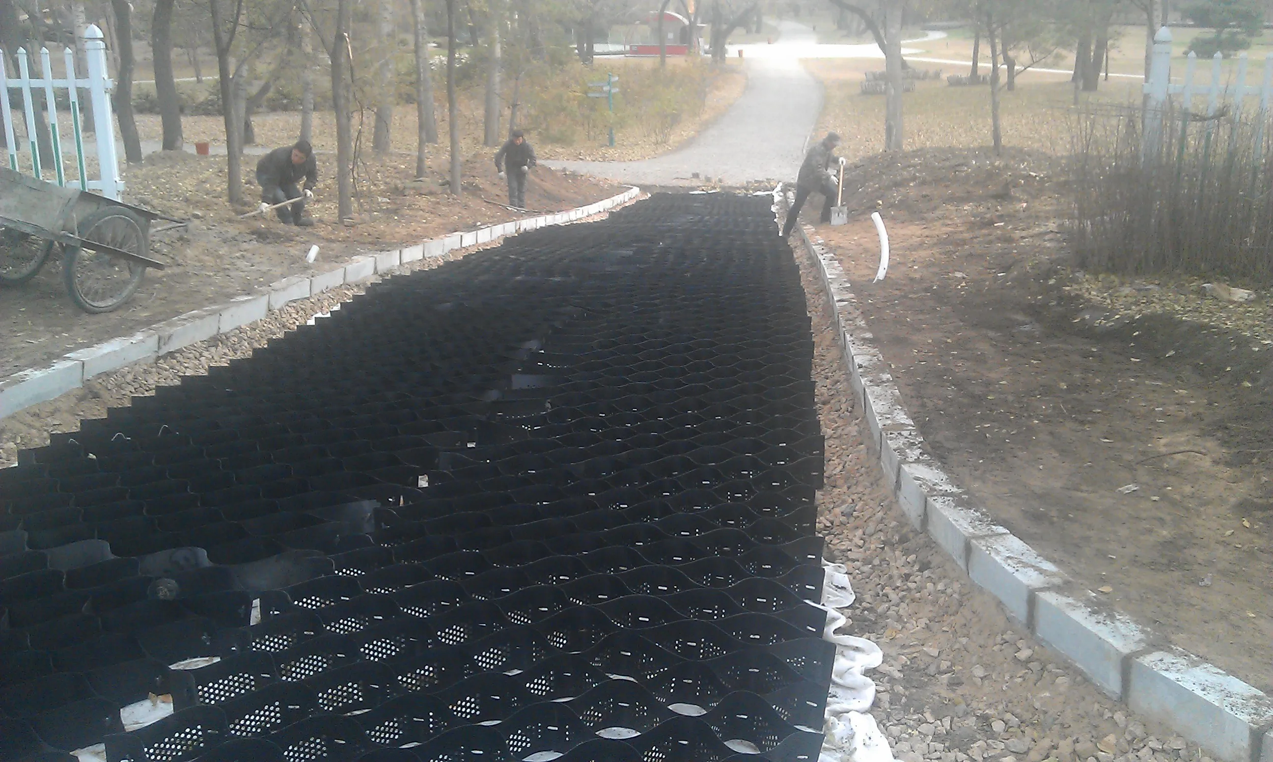 
Best price HDPE Geocell / Plastic Geocell plastic gravel grid 