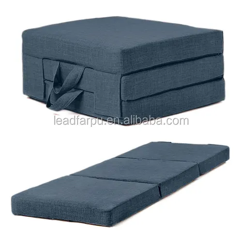 Folding up Guest Mattress Foam Bed Sofa Bed Home Furniture Modern Customized 100% Polyester Single & Double Sizes Medium