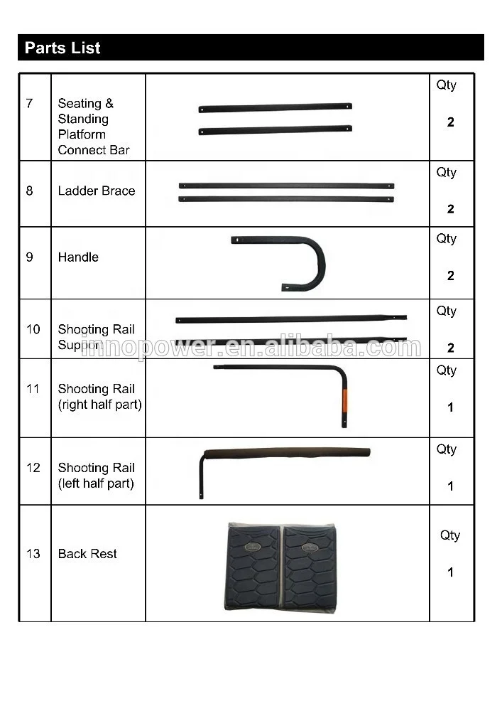 Luxury  hunting tree stand/2 person ladder stands TD-204