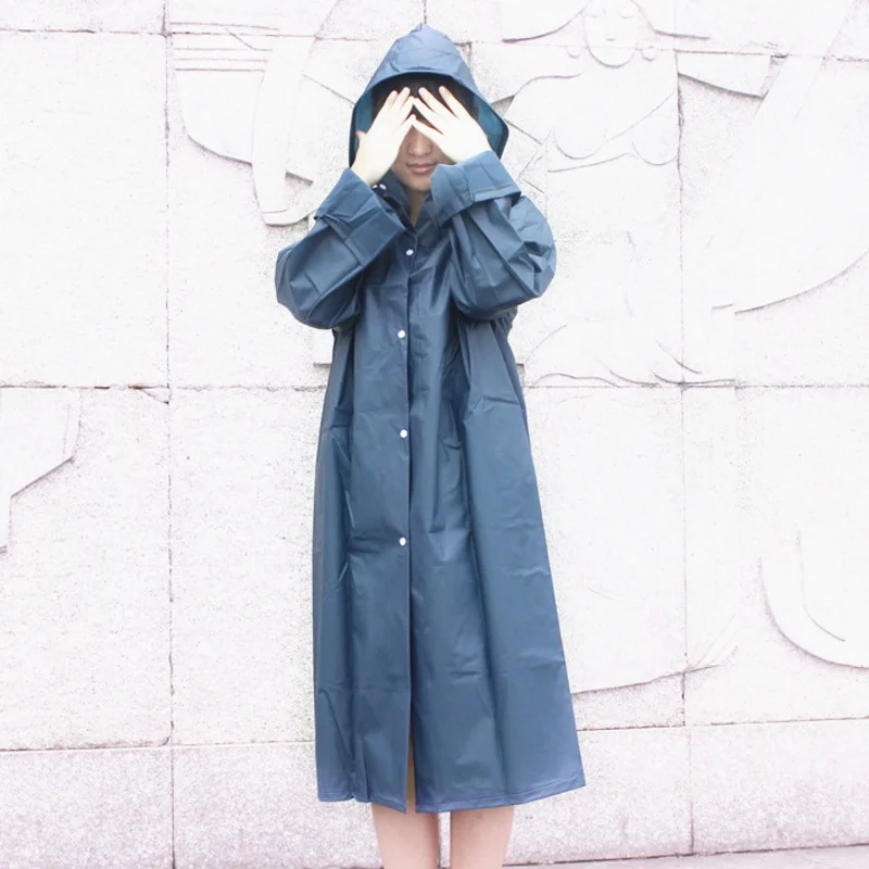 Рекламные открытый прозрачный EVA плащ прогулки