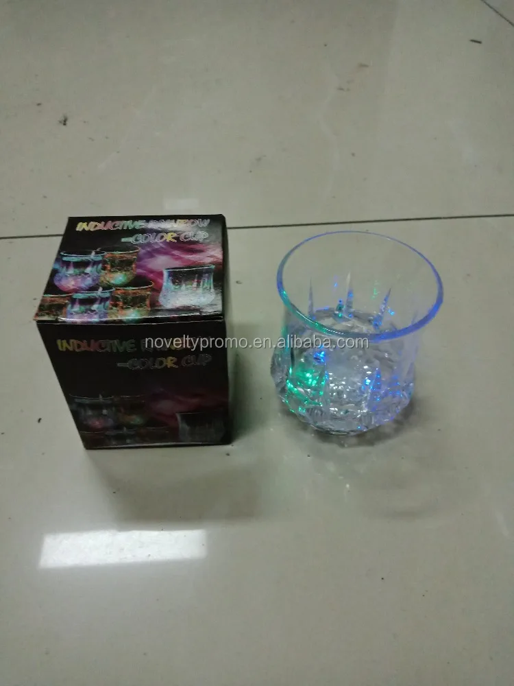 Promotional Plastic Color Changing Led Flashing Cup