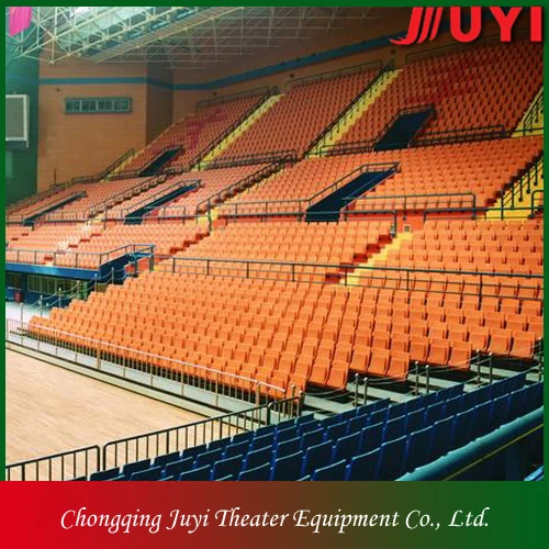 JUYI tribune used bleachers for sale bleacher chairs with backs JY-720