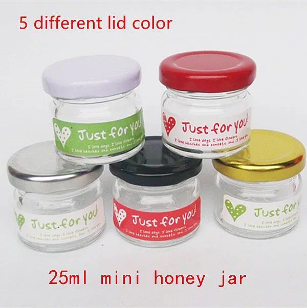 2023 hot selling wholesale price food grade 25ml small glass jar for honey and jam