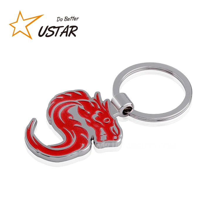 Keychain Supplier Custom Shaped Metal Key Holder/Keychain/Key ring With Logo For Promotional Gifts