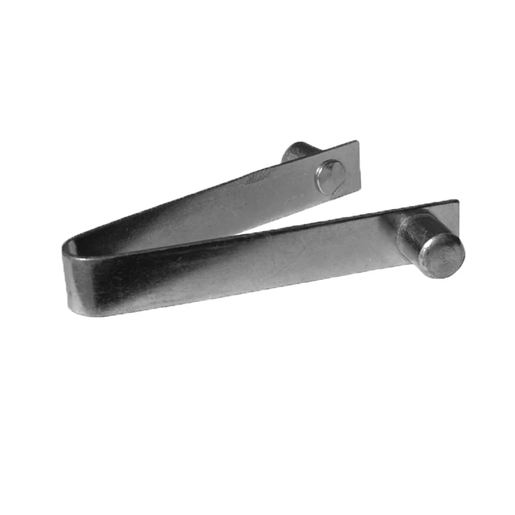 Scaffolding spring rivet for frame scaffold system