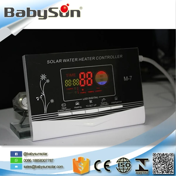 Non-pressuirrized solar water heater controller m7