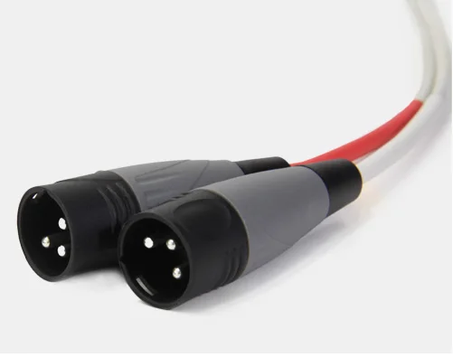 Mini TRS stereo plug to 2x XLR male audio cable xlr to 3.5 mm