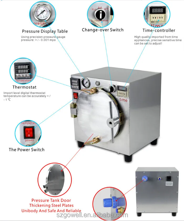 Air bubble remover ОСА пеногасящей машина для мобильного телефона ЖК-экран ремонт обслуживание