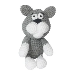 Cute Animal Cat DIY Knitting kit DIY Crochet Kit