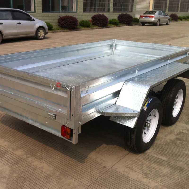 Factory Price Strong Box Utility Double Axle 10X5 Trailer