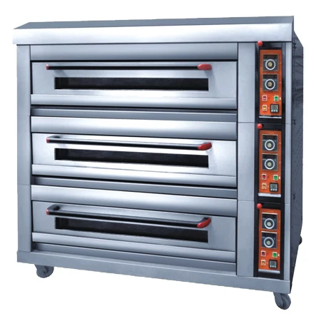 
Hot Sale 3 Decks 12 Trays Commercial Oven Bakery Equipment Professional Cake Bakery Ovens For Sale 