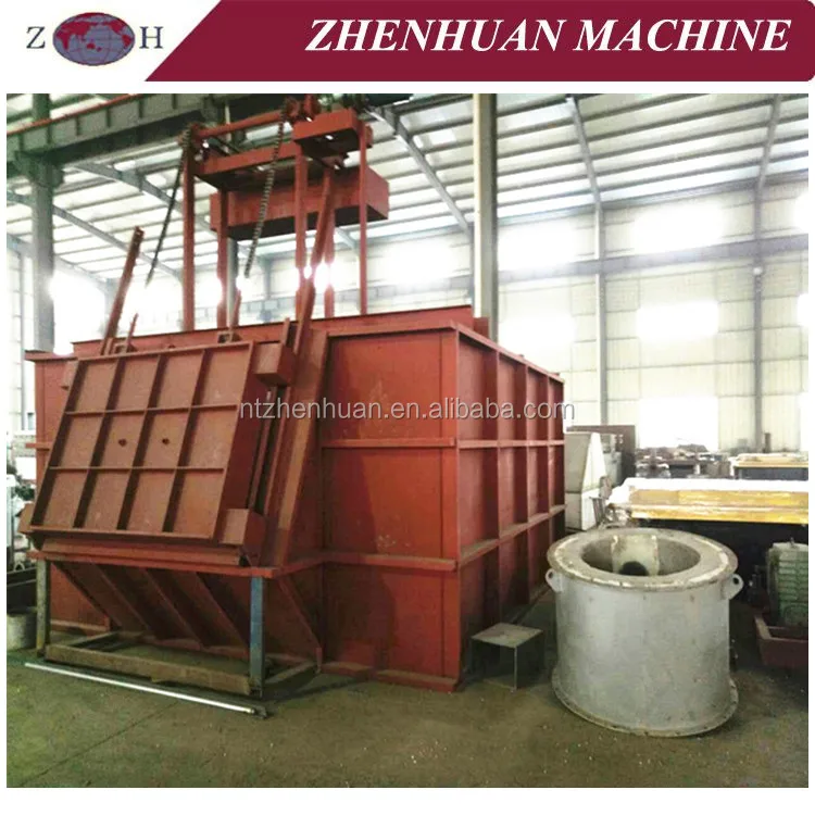 Aluminum scrap melting rotary furnace