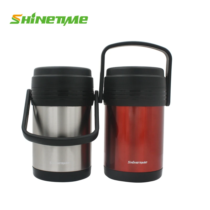 high quality vacuum insulated double wall thermal kids food warmer container stainless steel lunch box