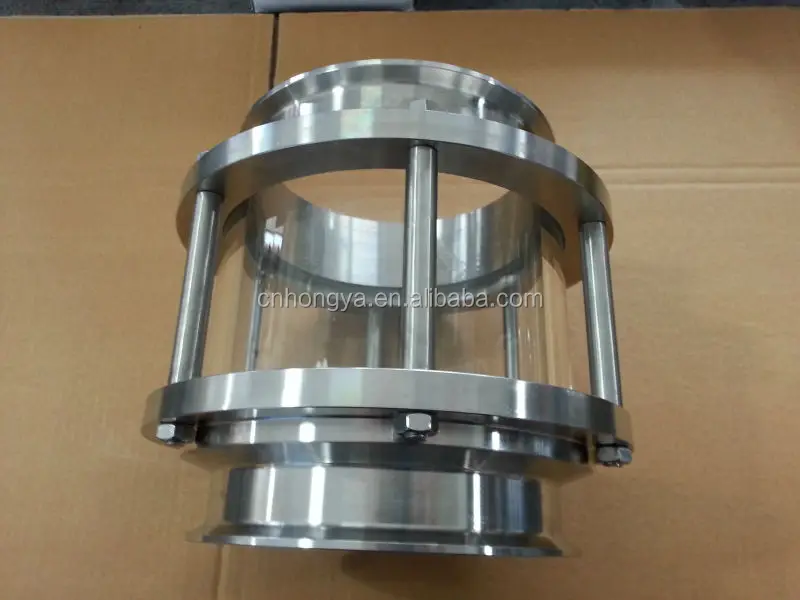 SS Bolted Sight Glass with Clamp End