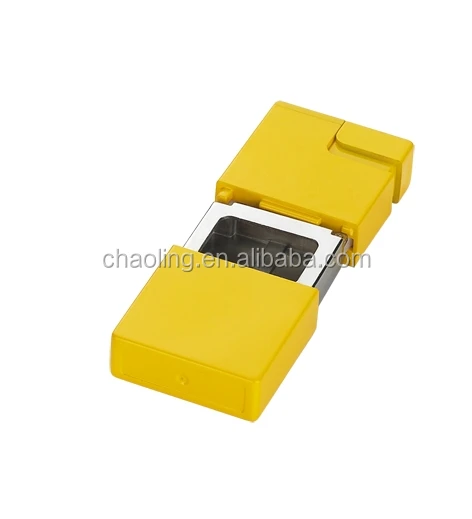 orange Normal lighter with pocket ashtray