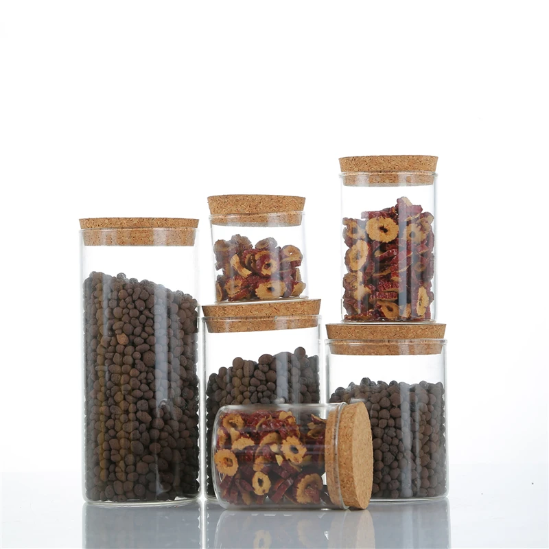 
Buy Single Item Glass Cosmetic Jars 4 Oz Glass Jar With Cork Lid Food Storage Glass Jar 