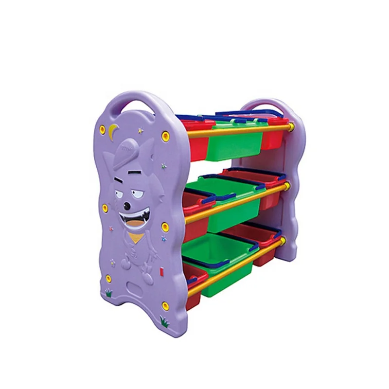 White Rabbit Children Storage Shelf Children Cabinet Furniture Cabinet