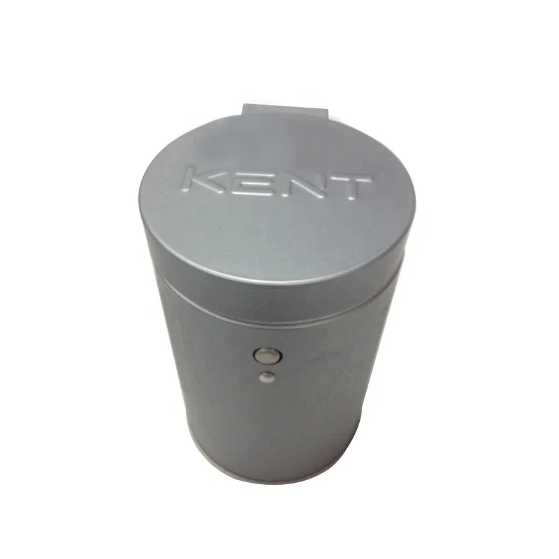 custom Logo car use and office use metal tin ashtray for cigarette sales promotion
