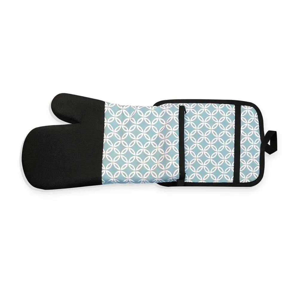 
Wholesale Various Style Cotton Kitchen Printed Microwave Oven Mitts And Pot Holder Set 