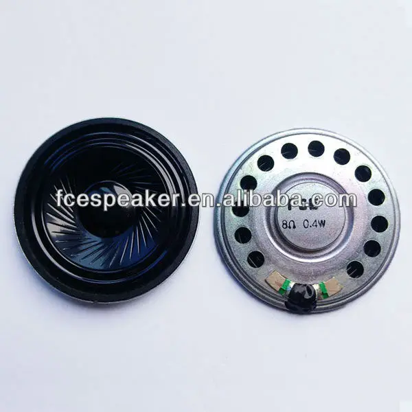 44mm 8 ohm 0.4w mini speaker parts for toy or intercom