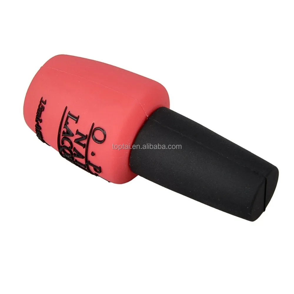 Transflash лак для ногтей USB флэш-накопитель 64 ГБ флэш-накопитель популярная Флешка подарок Помада флэш-накопитель