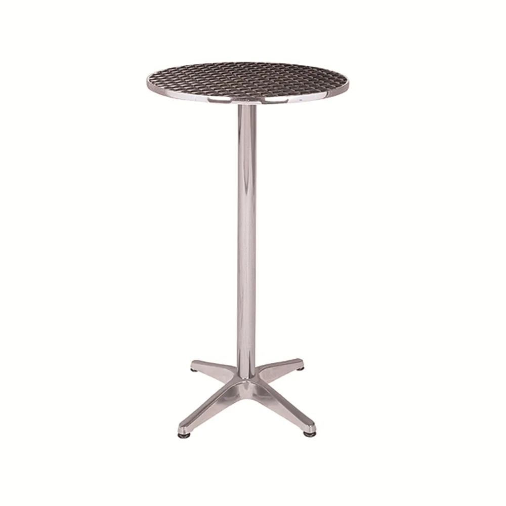 Outdoor stainless steel folding high  bar cocktail table