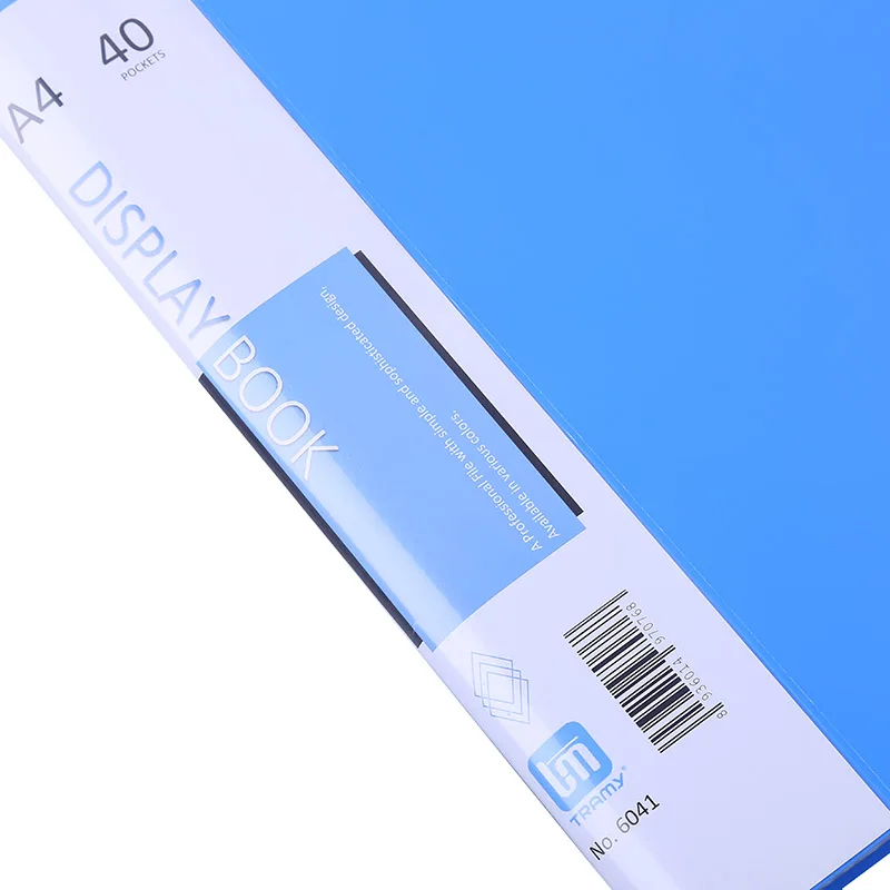 Hot sale pp clear a4 pockets display book office document presentation removable filing folder