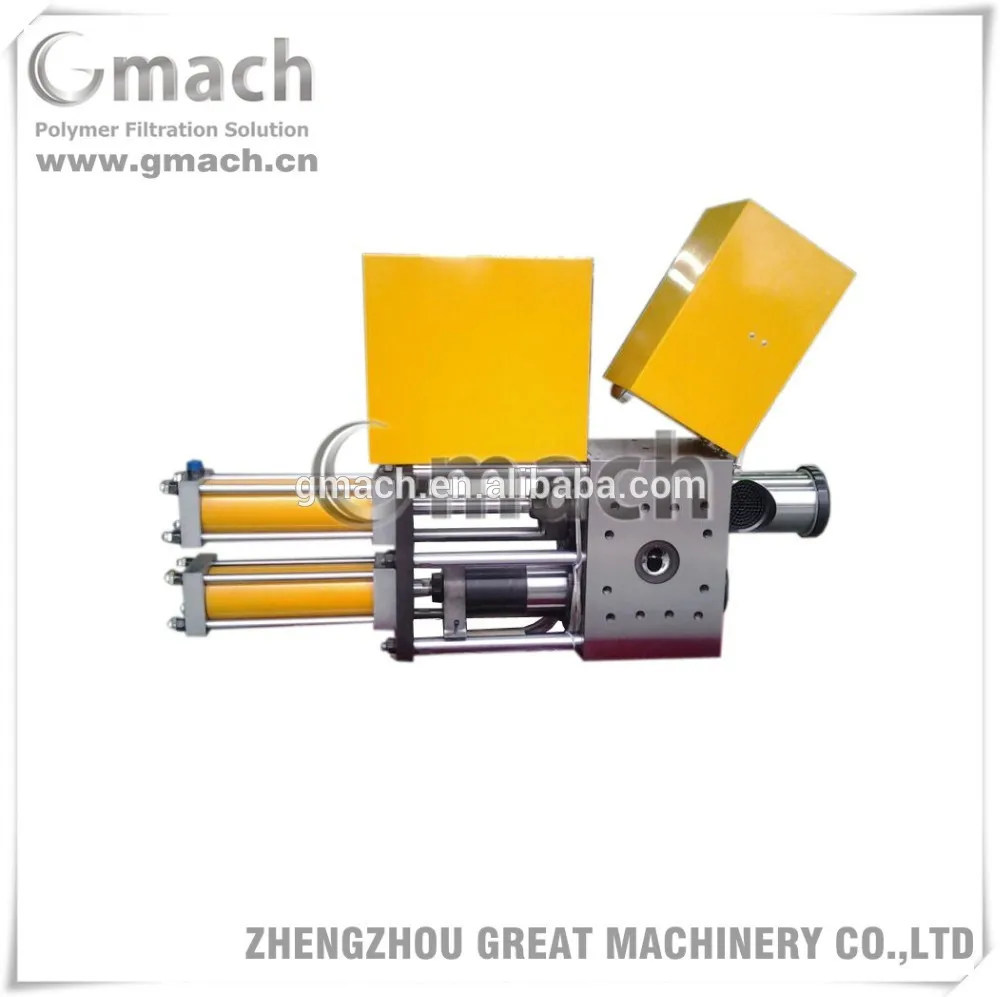 двойной стерёней непрерывной экструзии экран смены для расплава полимера фильтрации