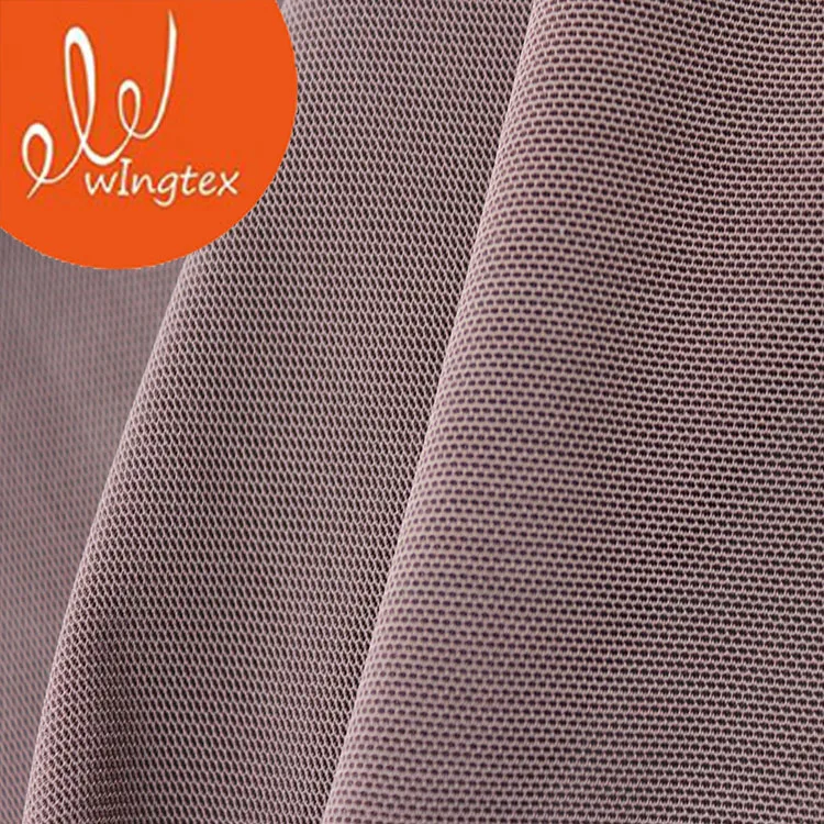 Nylon Elastic Anti Slip Mesh 85% Nylon 15% Spandex Underwear Fabric