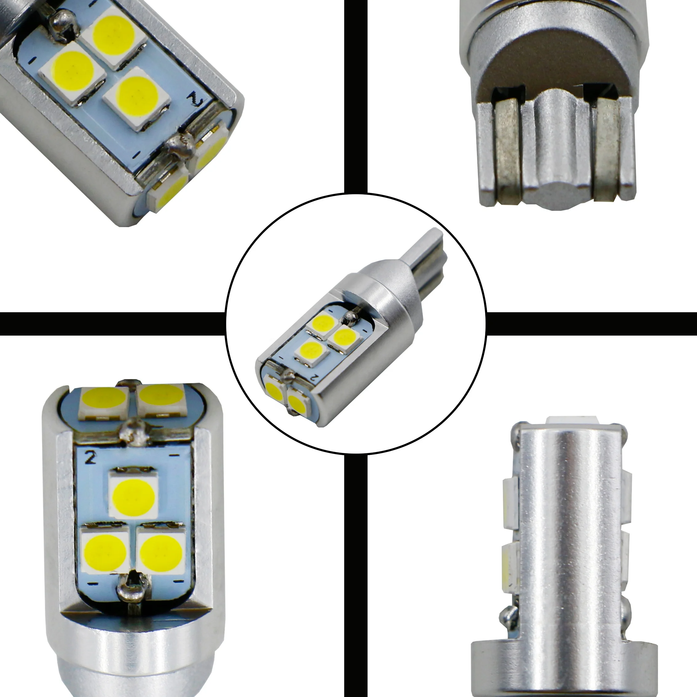  LUXSTAR Новинка T10 3030 8smd Автомобильные светодиодные лампы для зазора интерьерные огни автомобилей супер