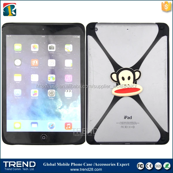 Универсальный большой размер кремния бампер чехол для ipad мини 5.5 ~ 7.9 дюйм(ов)