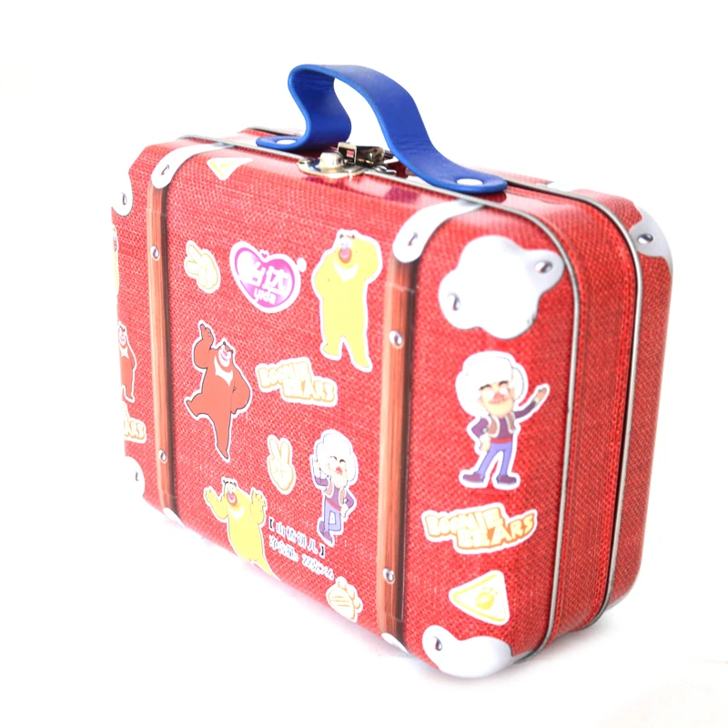 Food Grade Standard Size Lovely For Kids Metal Tin Lunch Box