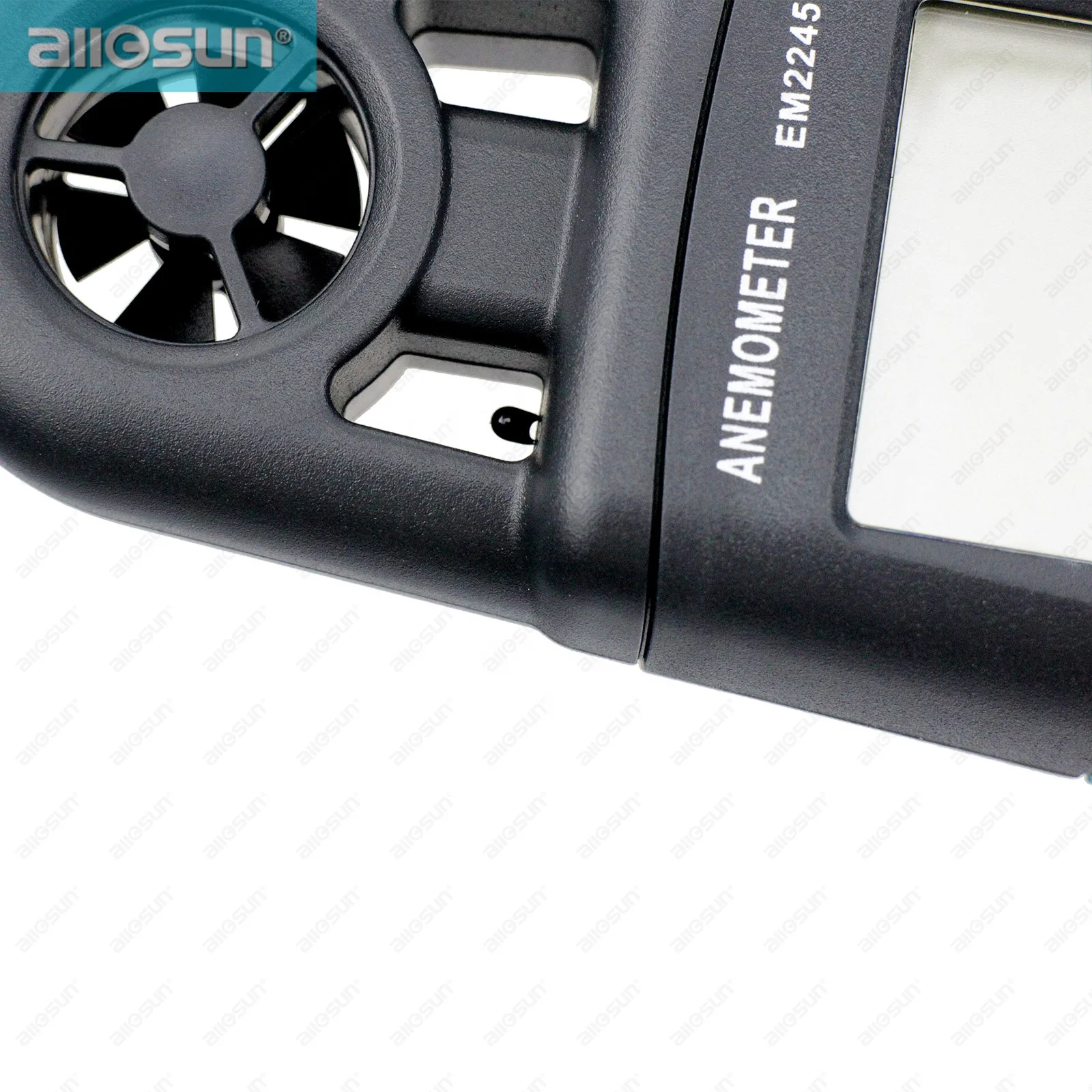 Цифровой анемометр All-sun EM2245, ручной измеритель скорости ветра, ЖК-дисплей, измеритель скорости воздуха, расхода воздуха