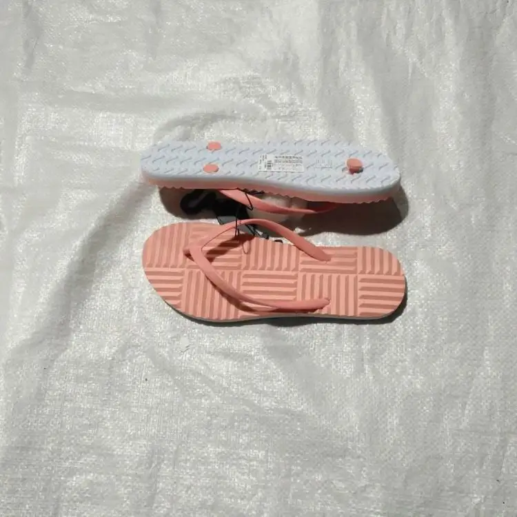 womens cheap wholesale stock flipflops pvc strap Eva or eva with tpr  outsole printed slippers