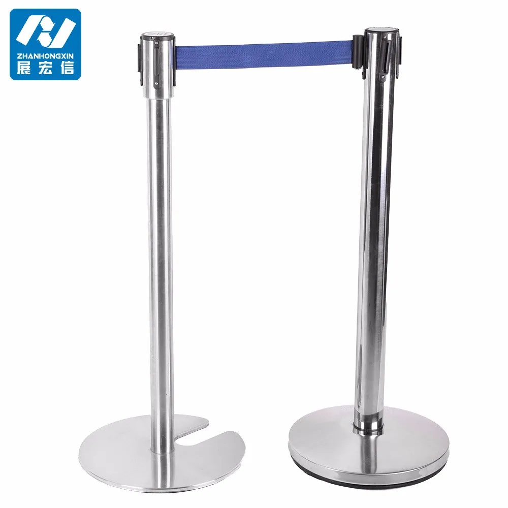 Catering Equipment Tall Stanchions Retractable belt Stanchions