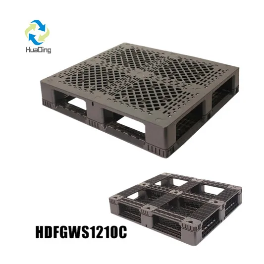 40'X 48'1200x1000 euro pallet Black Plastic Pallets anti-slip for plastic pallet