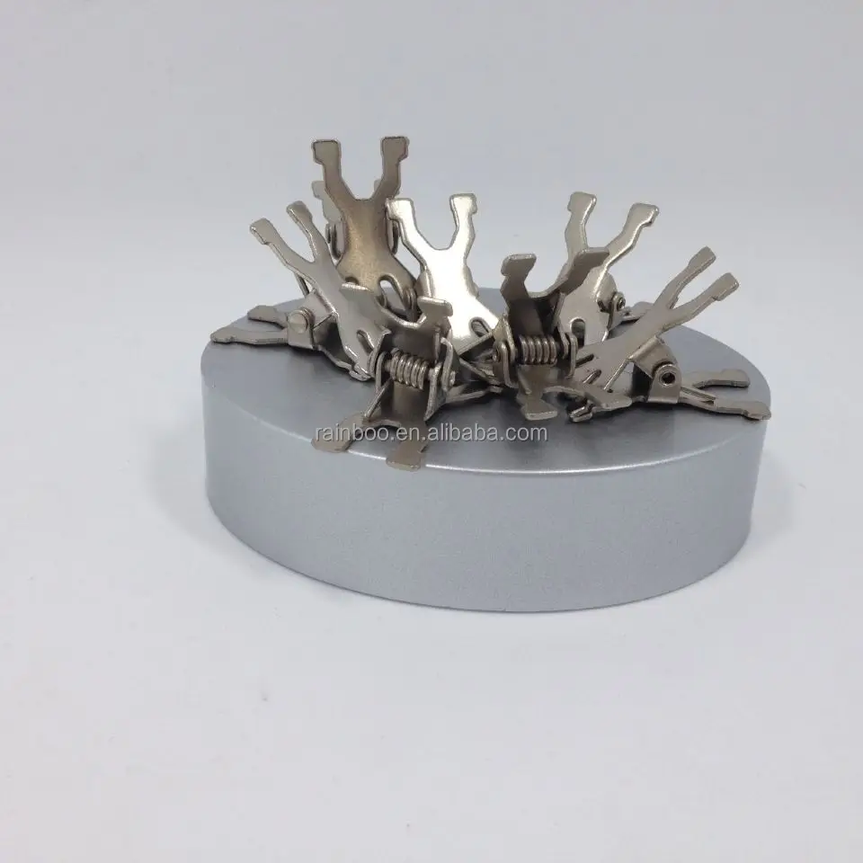 
Logo printed 8pc human being shape magnetic clip holder 