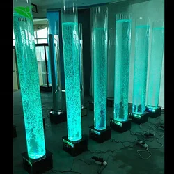 sensory light color changing acrylic aquarium water bubble light party supplies decorations