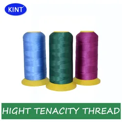 60/2 40/3 30/3 20/3 250D/3 high tenacity 100% polyester sewing thread