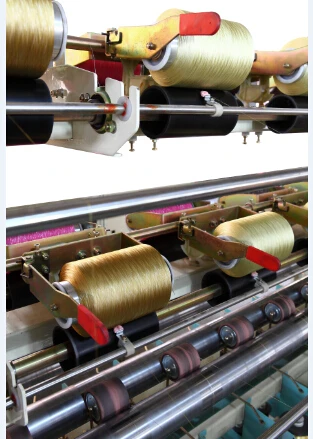 KT163-B MH ,MX Metallic Yarn /Jari Covering Machine (Menegatto OMM type)