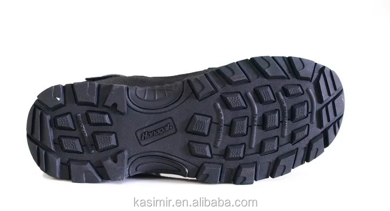 Hanagal Black Leather British Tactical  Combat  Full grain Leather