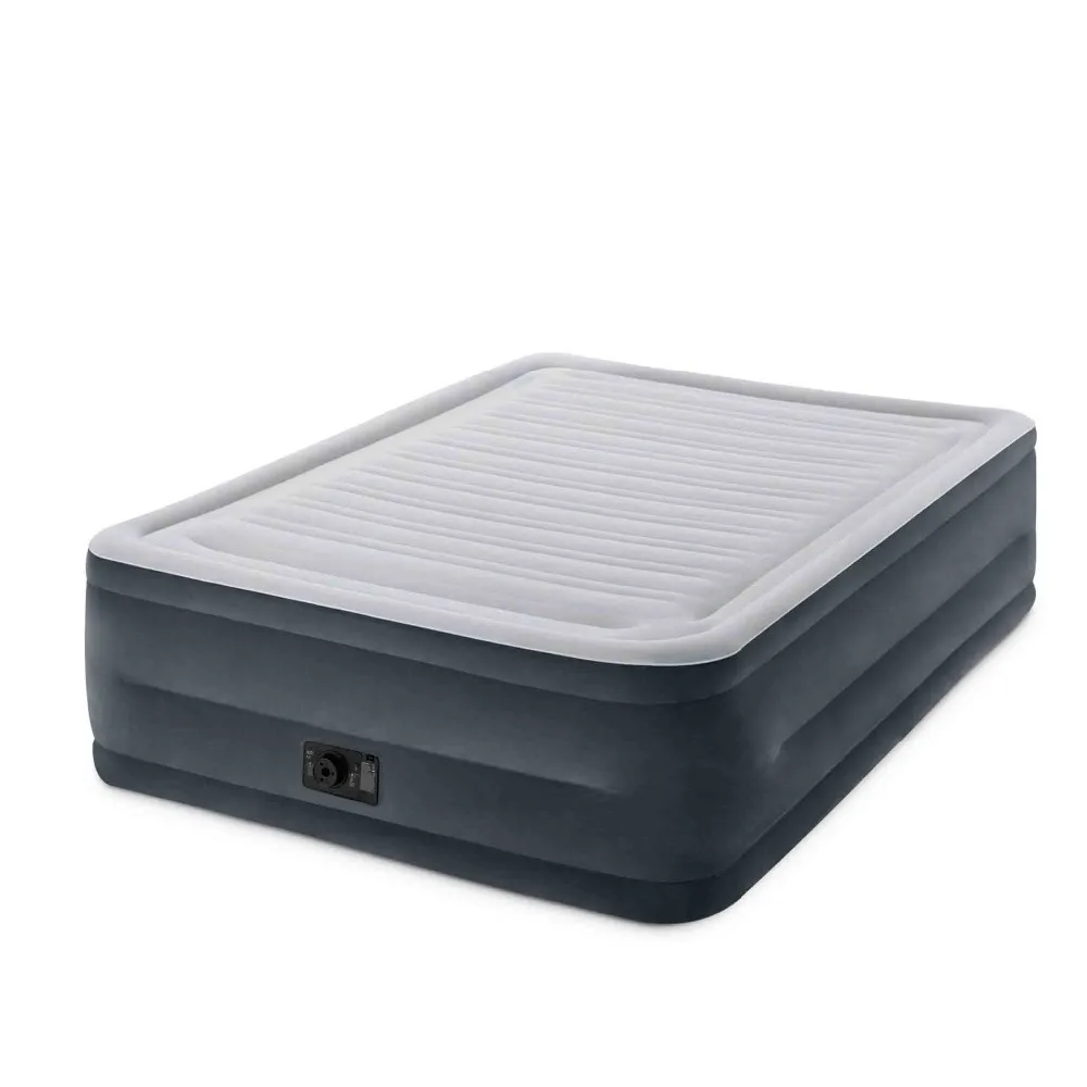 
The Air Comfort Deep Sleep Queen Raised Air Mattress is attractive, exceptionally comfortable and built with durable puncture re 