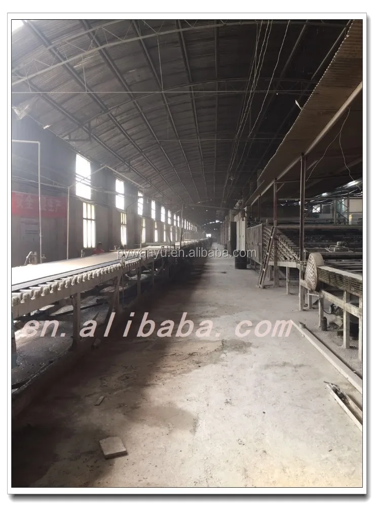 Standard size plasterboard/gypsum drywall board