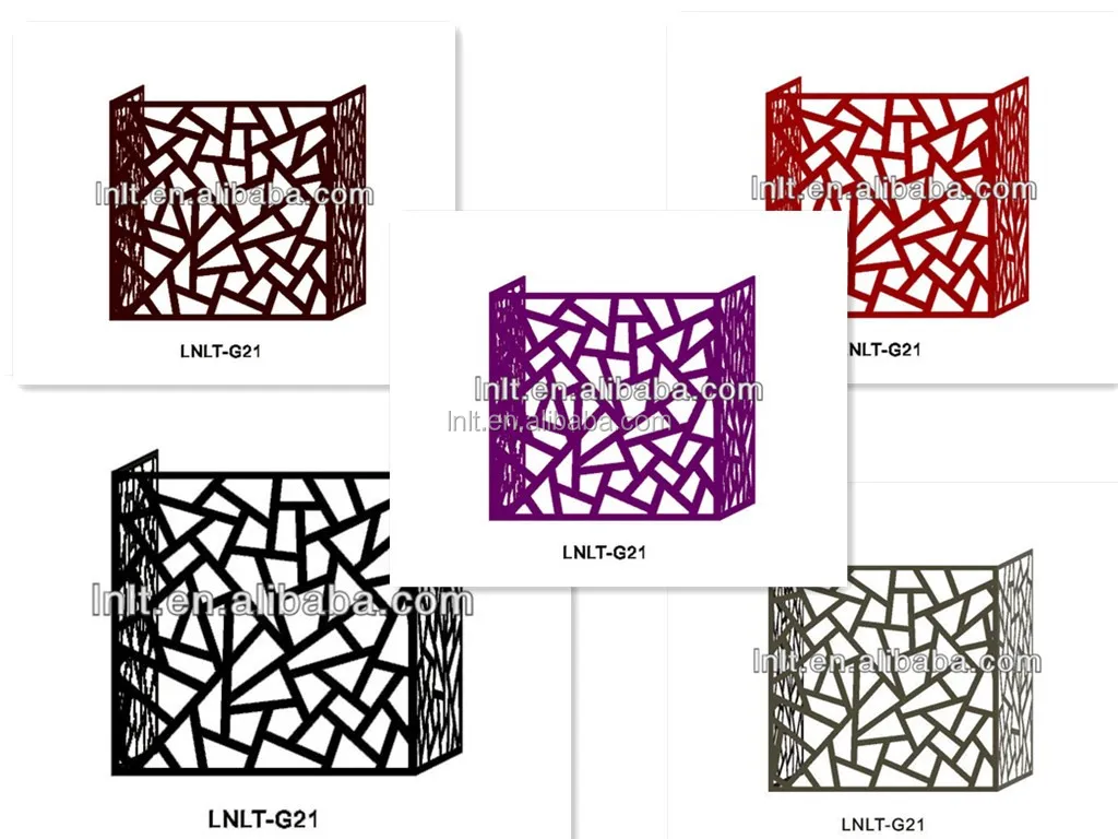 Waterproof Decorative Outdoor Aluminum Air Conditioner Cover