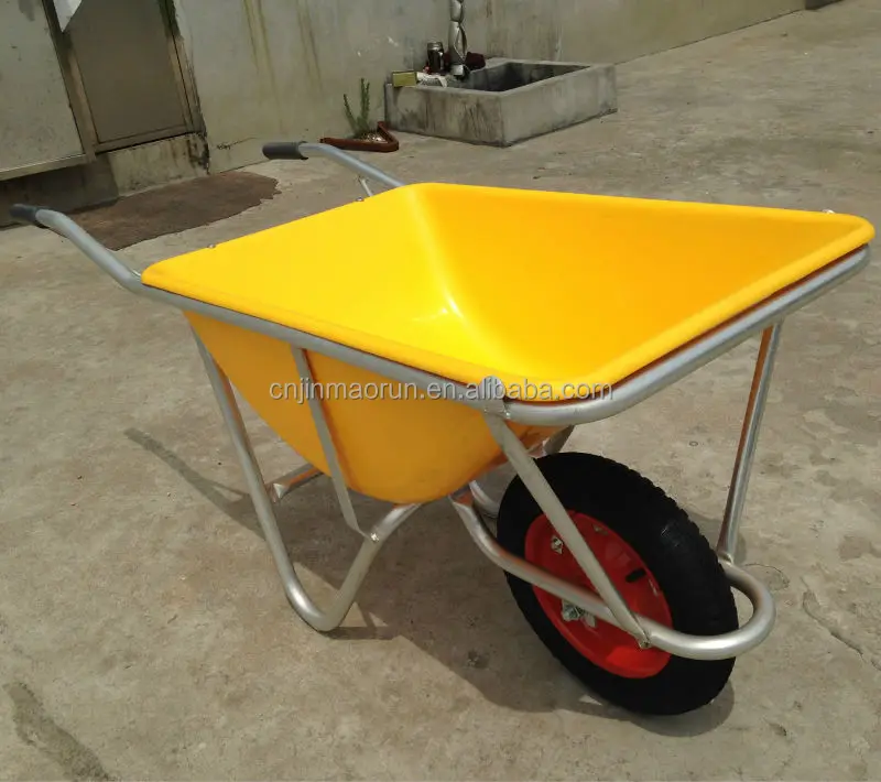 Цельная алюминиевая рамка с пластиковым лотком, легкая тачка