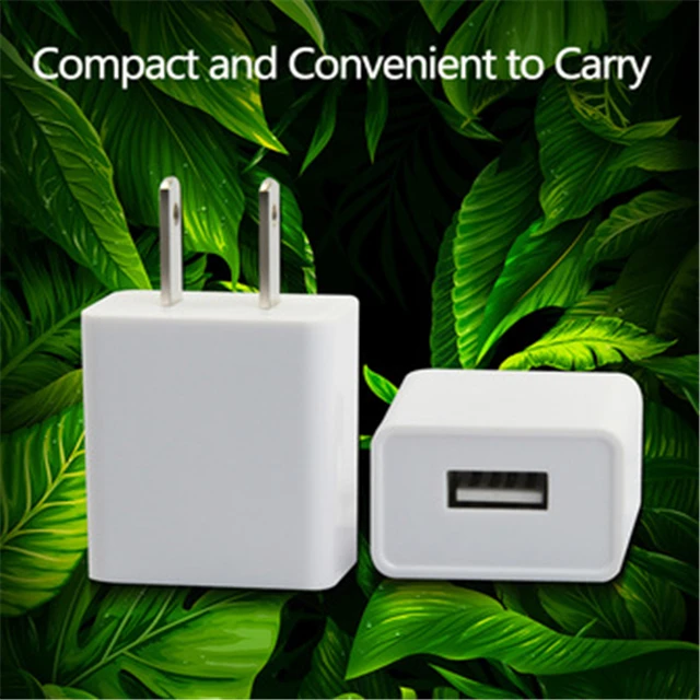 Shenzhen  manufacturer Wholesale mobile phone accessories US plug 1A wholesale usb wall charger