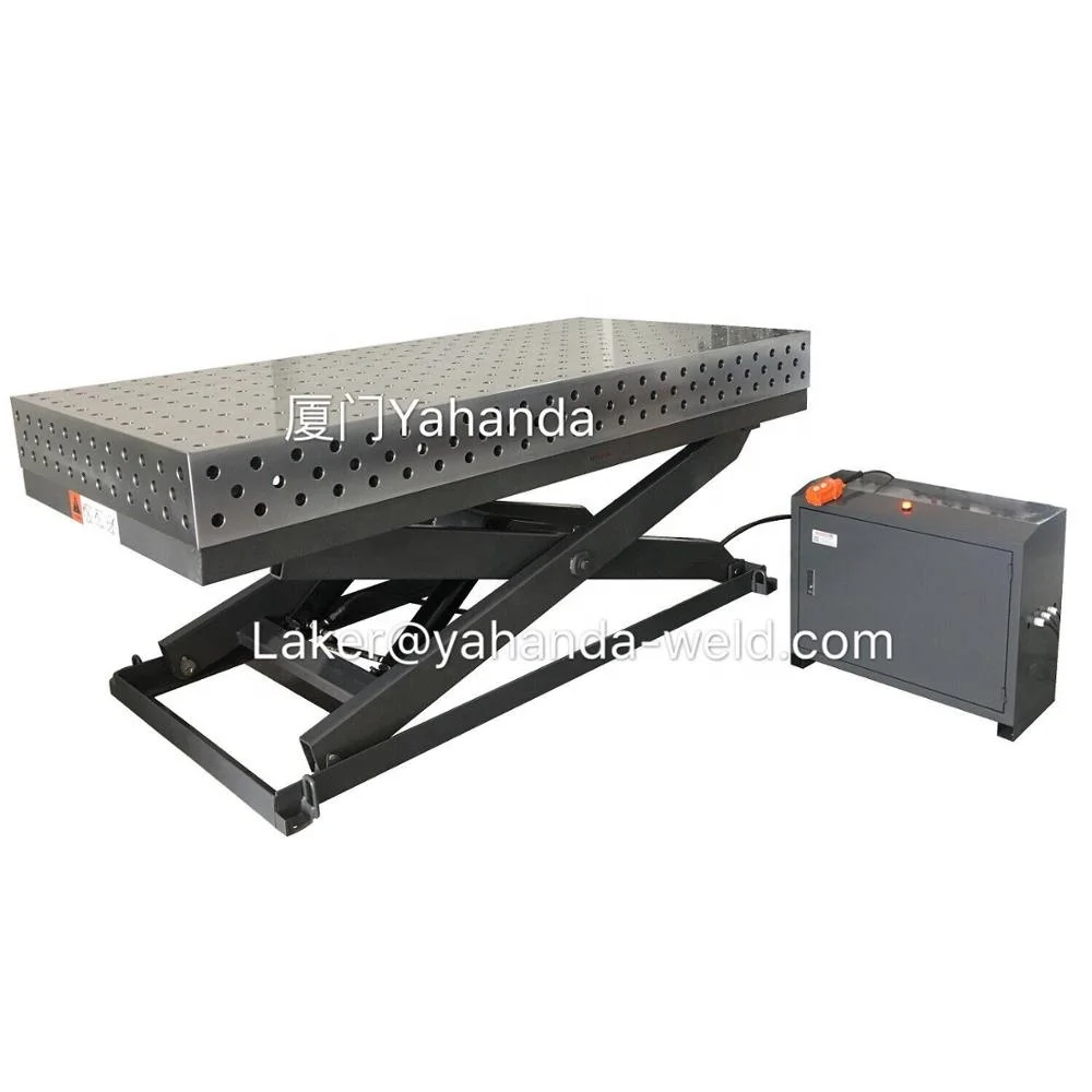 Hot Selling D28/D22/D16 2400*1200mm 3D / 2D Welding Tables and clamping tools for one-stop welding of different pieces