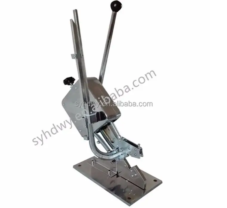 Manual U shape sausage casing clipper clipping linking machine for sale