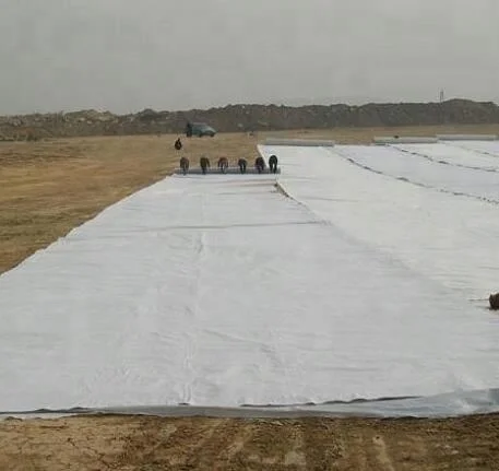 
factory price white non woven geotextile 200g m2 for road construction 