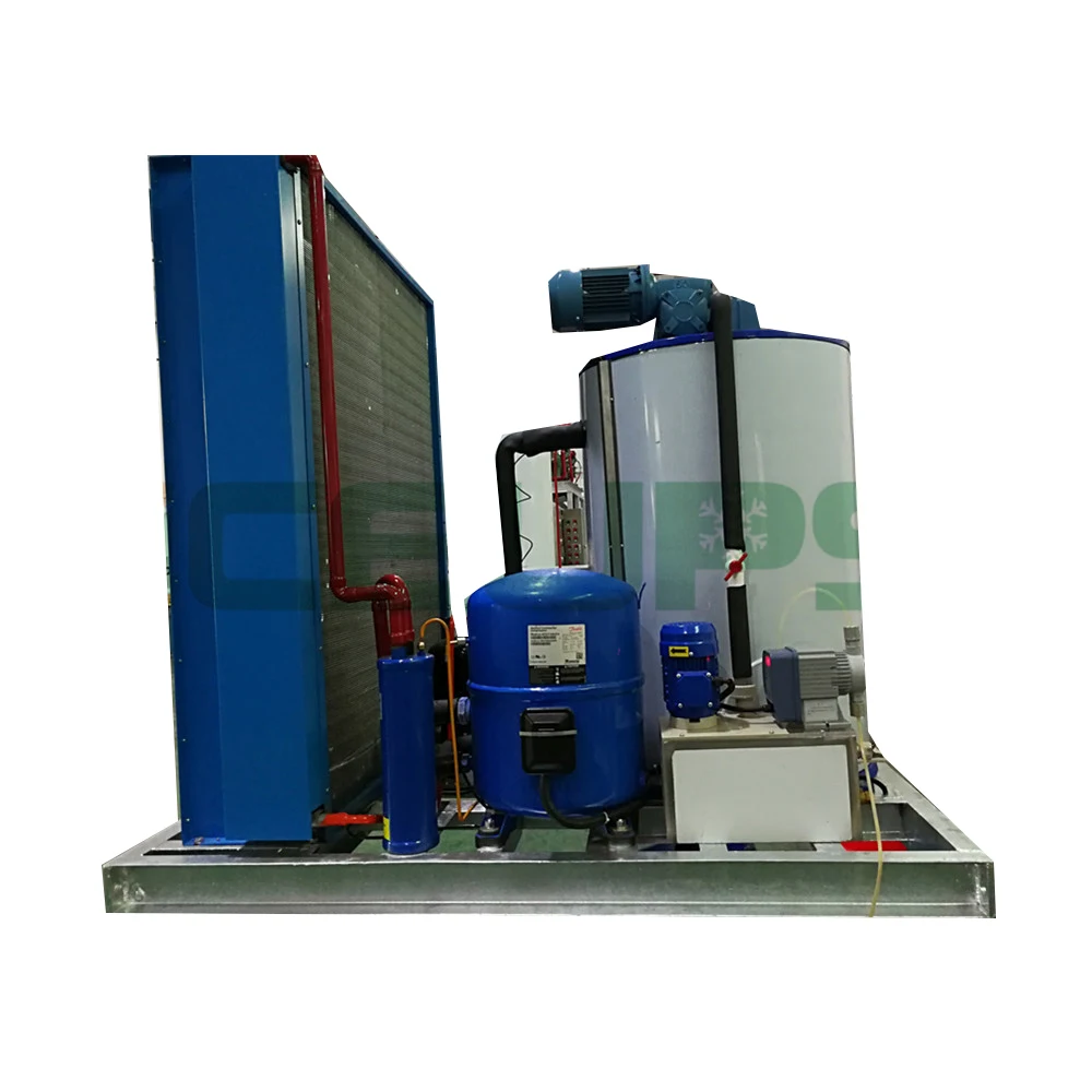 2.5tons Clean Flake Ice Making Machine Ice Plant Manufacturer Free Spare Parts Online Support Ce